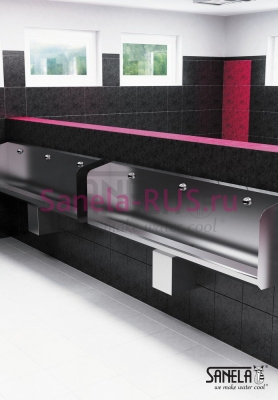 Писсуар желоб 1800мм SLPN 04 арт: 91040 Sanela Чехия (фото, схема)