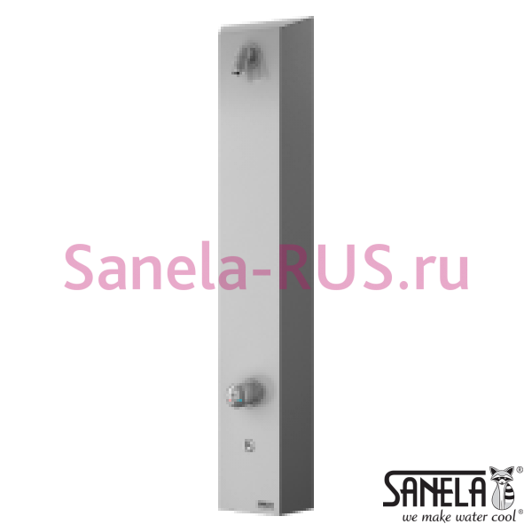 Нержавеющая душевая панель с пьезо кнопкой и смесителем SLZA 21PH Нержавеющая душевая панель с пьезо кнопкой и смесителем SLZA 21PH