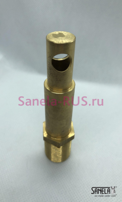 Латунная присоединительная арматура штока SLP 10 арт: MD-ARMSLP10 Sanela Чехия (фото, схема)