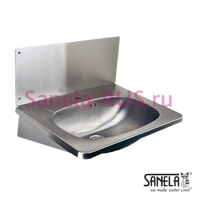 Нержавеющая раковина с задней стенкой SLUN 02 арт: 93020 Sanela Чехия (фото, схема) Нержавеющая раковина с задней стенкой SLUN 02 арт: 93020 Sanela Чехия (фото, схема)