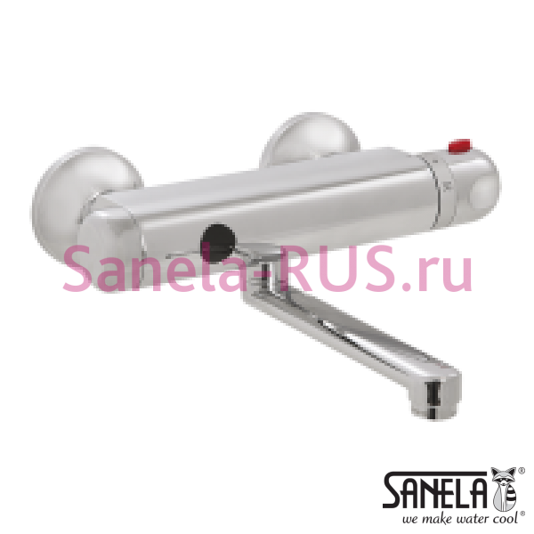 Настенный бесконтактный смеситель SLU 25S