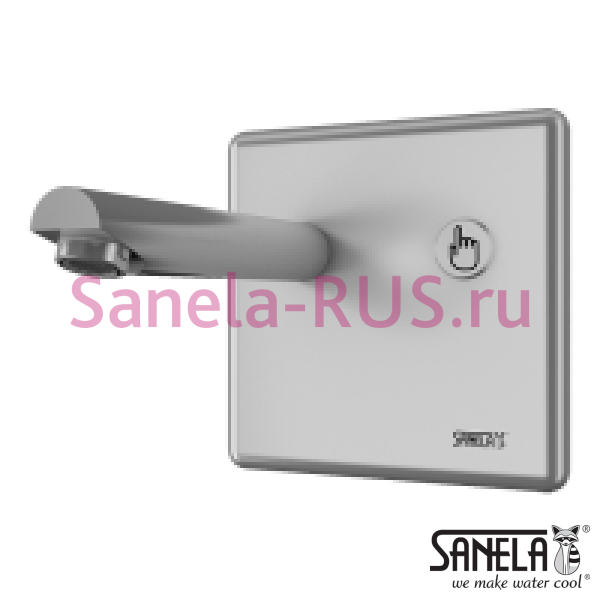 Нажимной кран пьезо SLU 04P25 Нажимной кран пьезо SLU 04P25