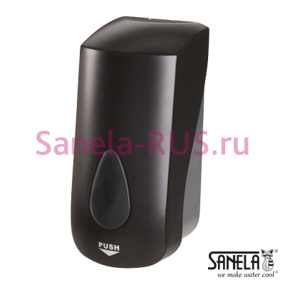 Дозатор пенного мыла 1л пластик ABS SLDN 05N арт: 72051 Sanela Чехия (фото, схема)