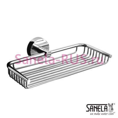 Нержавеющая мыльница SLZD 19 арт: 62190 Sanela Чехия (фото, схема)