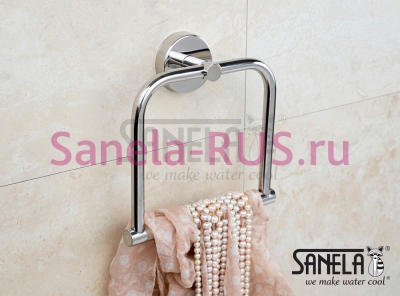 Нержавеющий полотенцедержатель SLZD 06 арт: 62060 Sanela Чехия (фото, схема) Нержавеющий полотенцедержатель SLZD 06 арт: 62060 Sanela Чехия (фото, схема)