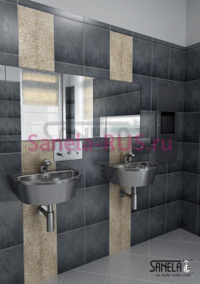 Нержавеющее зеркало 600x400мм SLZN 30 арт: 95300 Sanela Чехия (фото, схема) Нержавеющее зеркало 600x400мм SLZN 30 арт: 95300 Sanela Чехия (фото, схема)