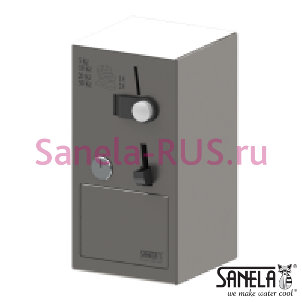 Монетный и жетонный автомат для 1 душа SLZA 03N Монетный и жетонный автомат для 1 душа SLZA 03N