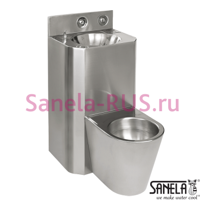 Унитаз с умывальником SLWN 28Z арт: 94284 Sanela Чехия (фото, схема)