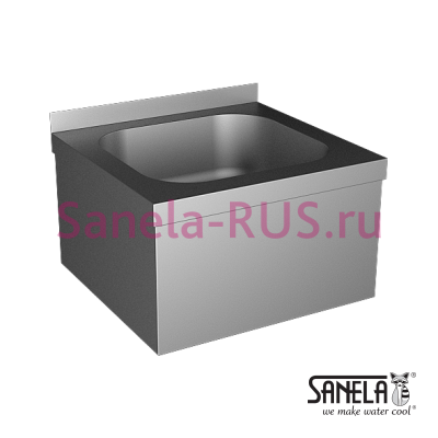 Нержавеющая мойка SLUN 03 арт: 93030 Sanela Чехия (фото, схема)