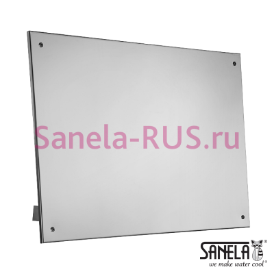 Нержавеющее откидное зеркало для инвалидов 400x600мм SLZN 52 арт: 95520 Sanela Чехия (фото, схема)